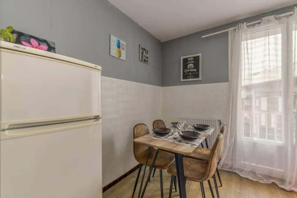 Apartmán R'Apparts T4 Esprit Bicolore Saint-Martin-dʼHères Francie